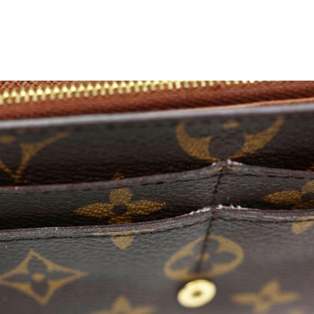 Louis Vuitton  Sarah Monogram Canvas Wallet Brown - Picture 11 of 14